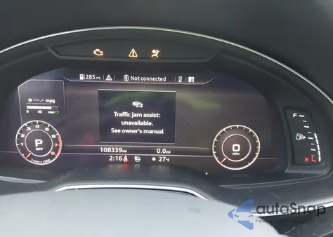 2018 Audi Q7 3.0T Premium from USA, damaged, VIN WA1VAAF78JD049187